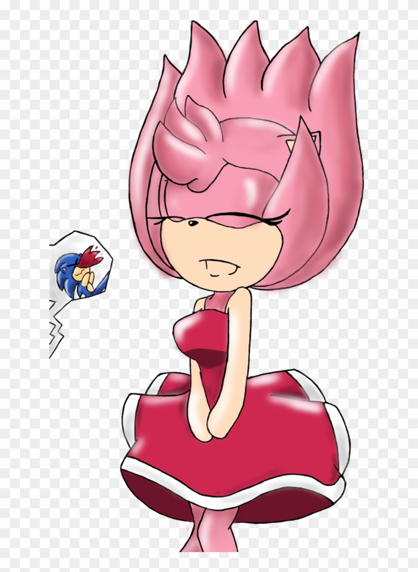 Amy Rose - Amy Rose Windy Skirt Clipart