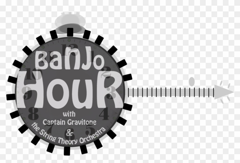 The Banjo Hour W/ Captain Gravitone & The String Theory - Diamond Blade Clipart