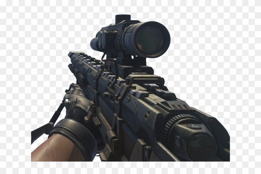 Drawn Snipers Cod Aw - Cod Aw Mors Iron Sights Clipart