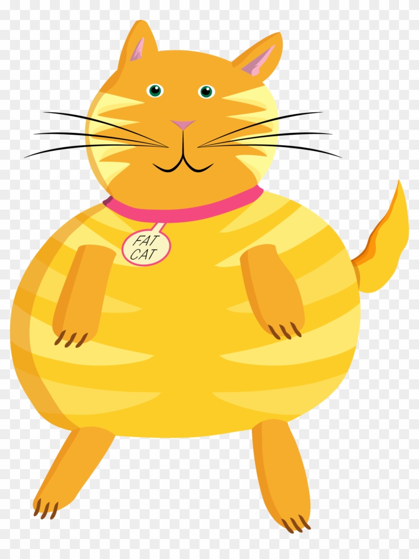 Fat Cat Png - Fat Cat Clipart Transparent Png