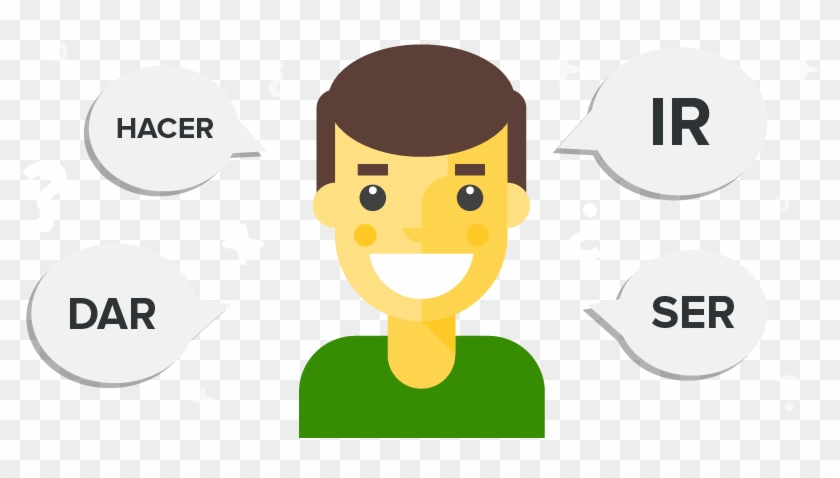 Common Irregular Spanish Verbs - Cartoon Clipart