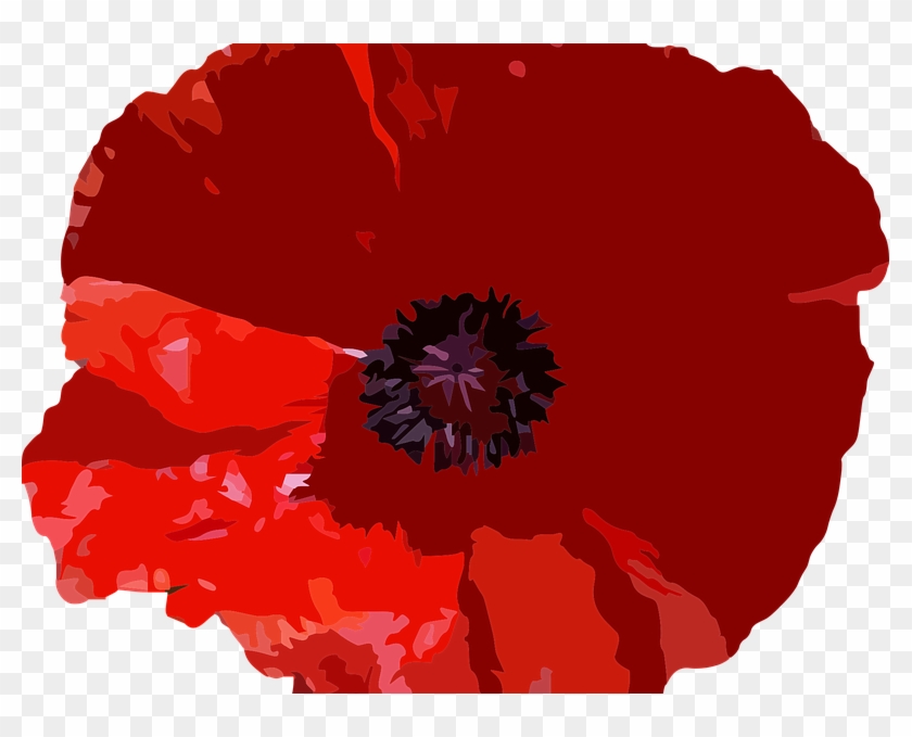 Happy Thanksgiving Banner - Remembrance Day Poppies Graphics Clipart #3153408
