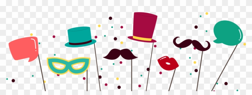 1 Hour Rental - Transparent Photo Booth Props Png Clipart