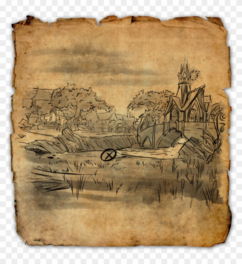 Malabal Tor Ce Treasure Map - Hew's Bane Treasure Map Eso Clipart #3153590