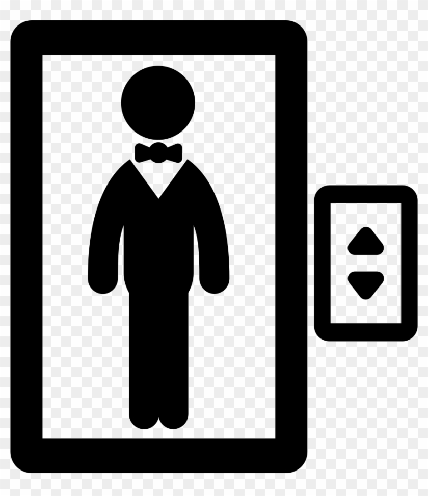 Png File Svg - Man In Elevator Clipart Transparent Png
