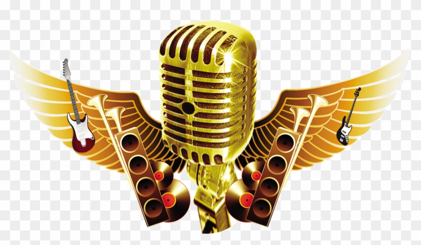 Music And Dreams Transprent Png Free Download - Retro Microphone Clipart #3154797