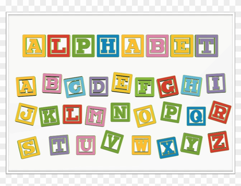 Alphabets Clipart Transparent - Abecedario En Ingles - Png Download