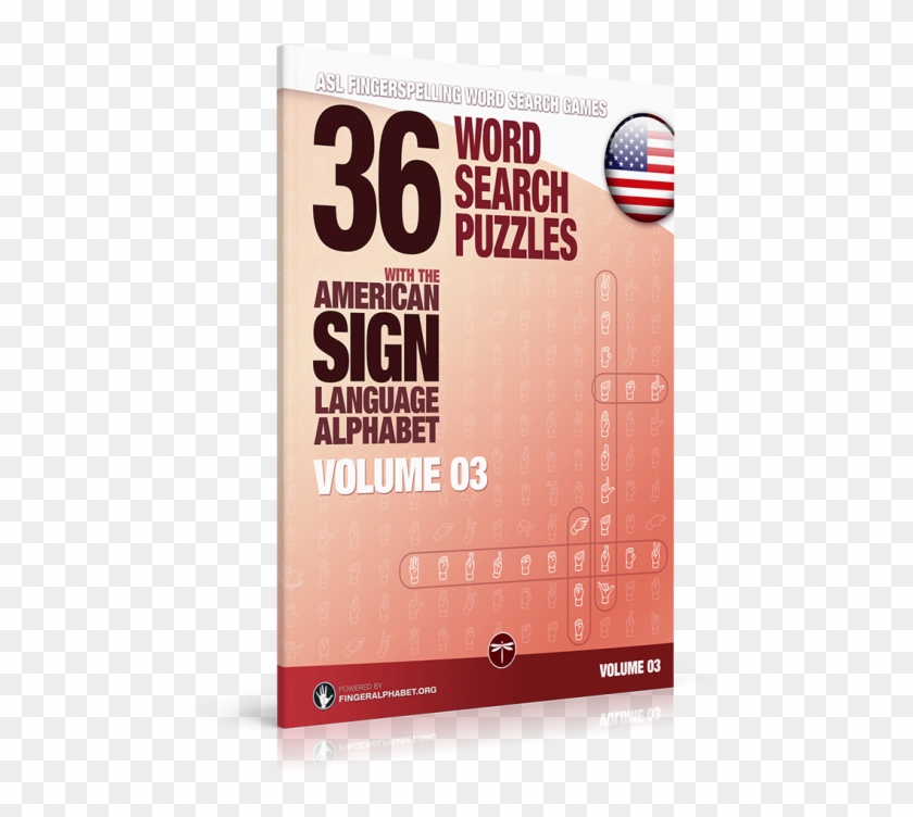 36 Word Search Puzzles With The American Sign Language - American Football Clipart #3155775
