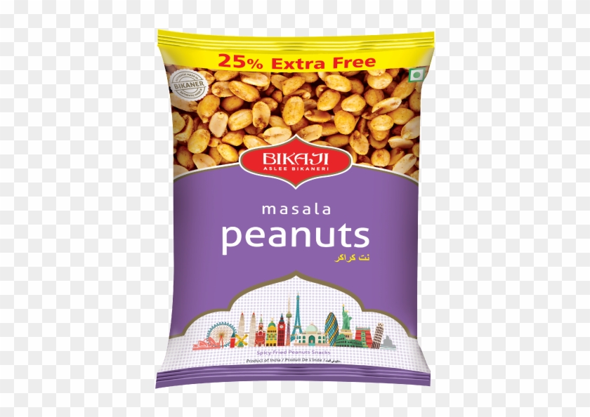 Bikaji Masala Peanut - Bikaji Classic Salted Peanut Clipart #3156534