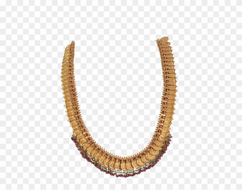 Chettinadu Design Gold Necklace - Mens Gold Modern Chains Clipart #3156800