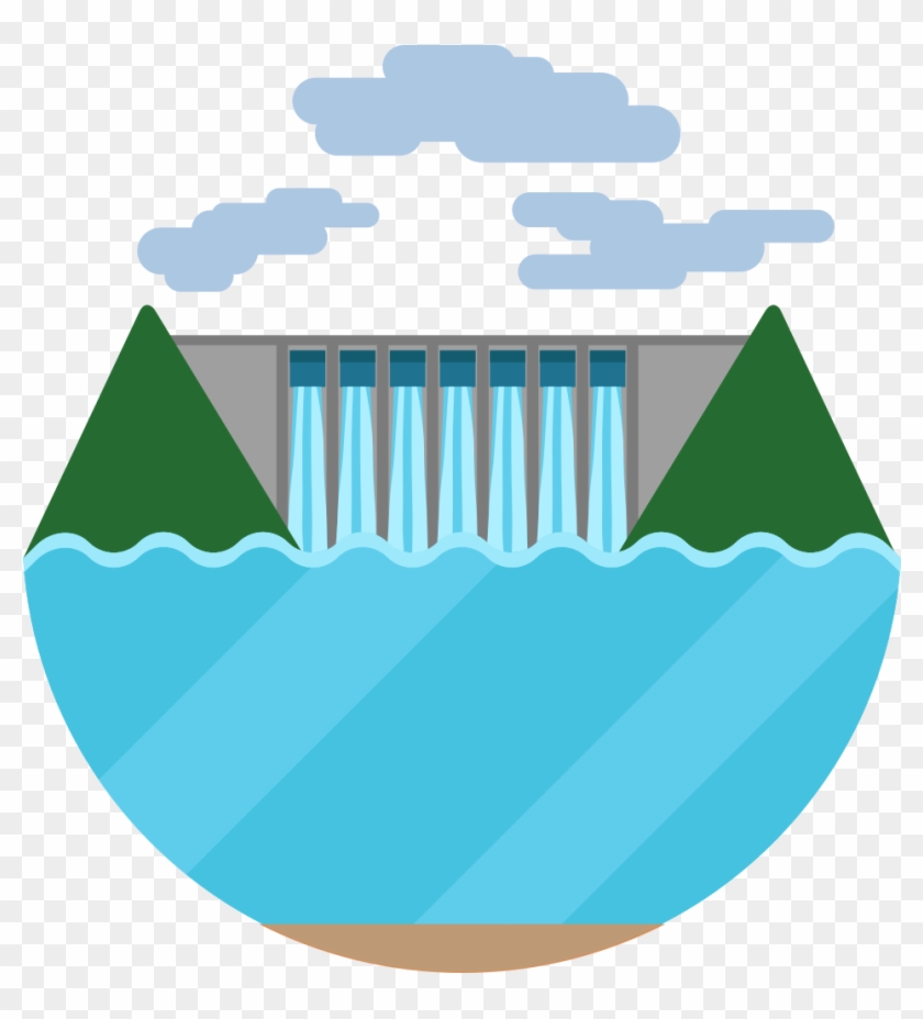 Energy Clipart Transparent - Hydropower Clipart - Png Download #3156889