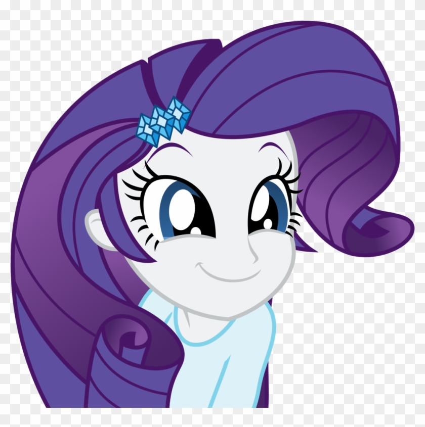 Artist Sketchmcreations - Mlp Eg Rarity Happy Clipart