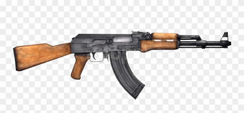 Free Png Download Wooden Ak 47 Png Images Background - Ak 47 Fold Stock Clipart