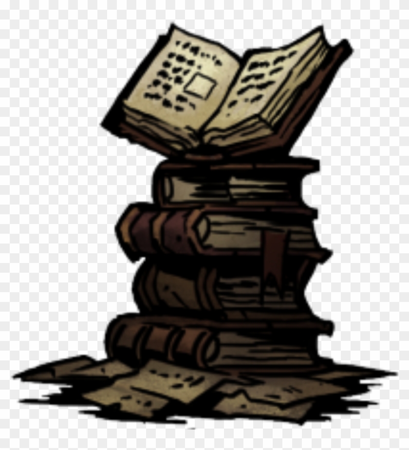 Stack Of Books - Darkest Dungeon Memes Unsettling Passage Clipart #3157563