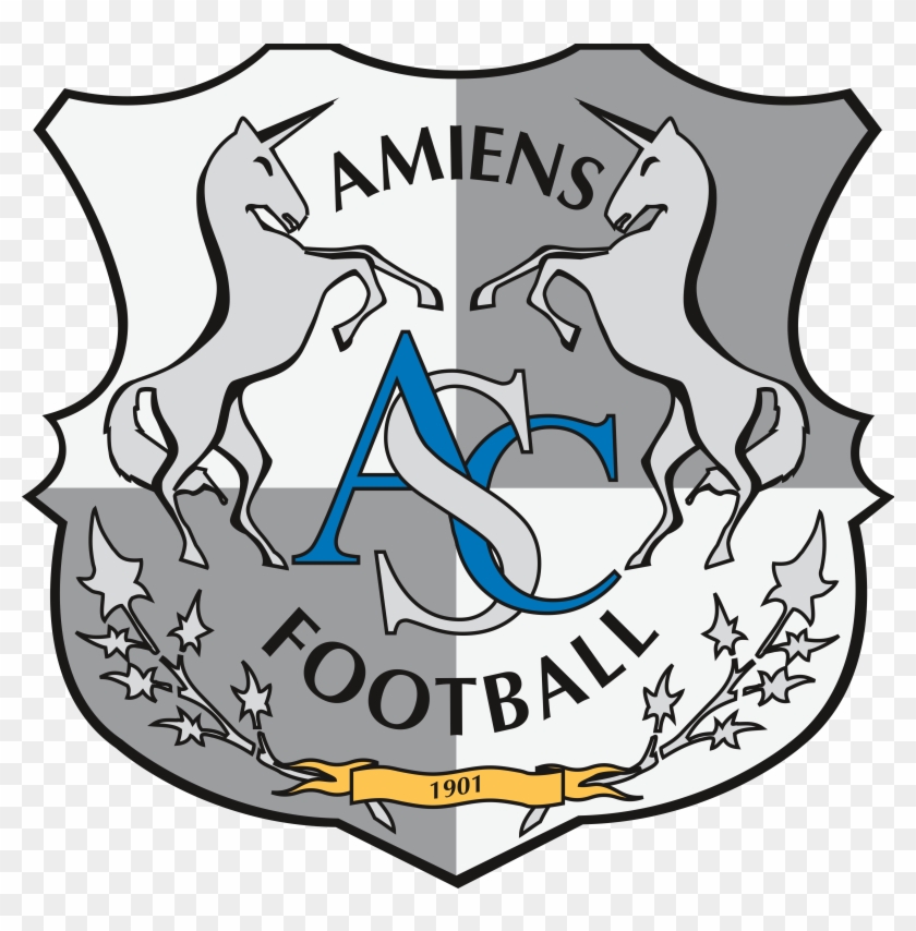 Fc Amiens Logo, Cdr - Amiens Logo Png Clipart