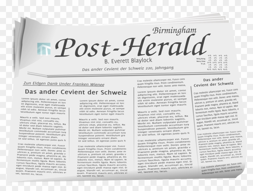 This Free Icons Png Design Of News Paper - Cite A Newspaper Article Clipart #3158211