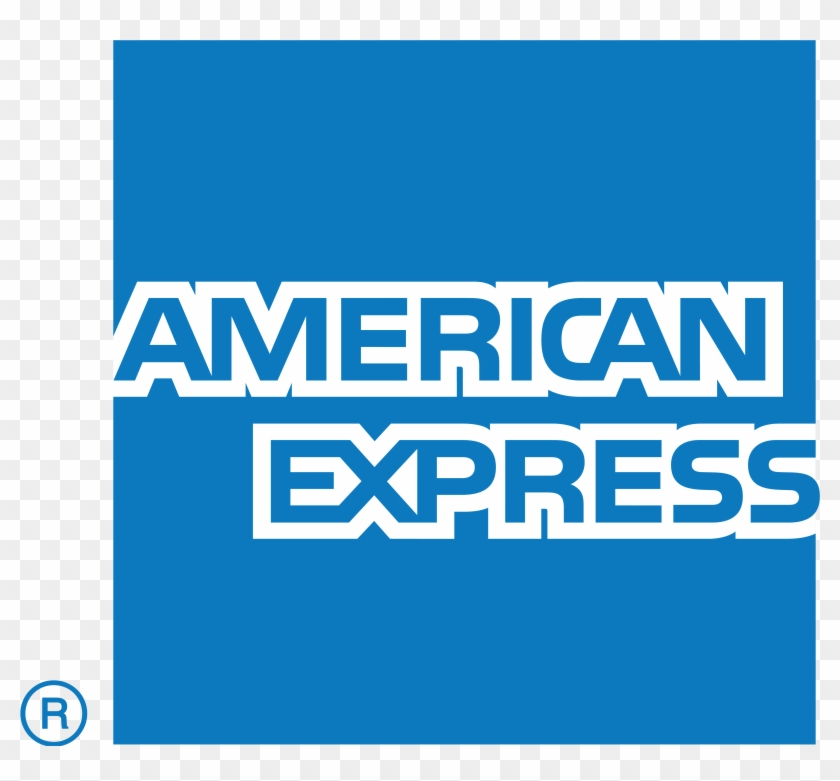American Express Logo, Blue, One Color - American Express Logo Solid Clipart #3158437