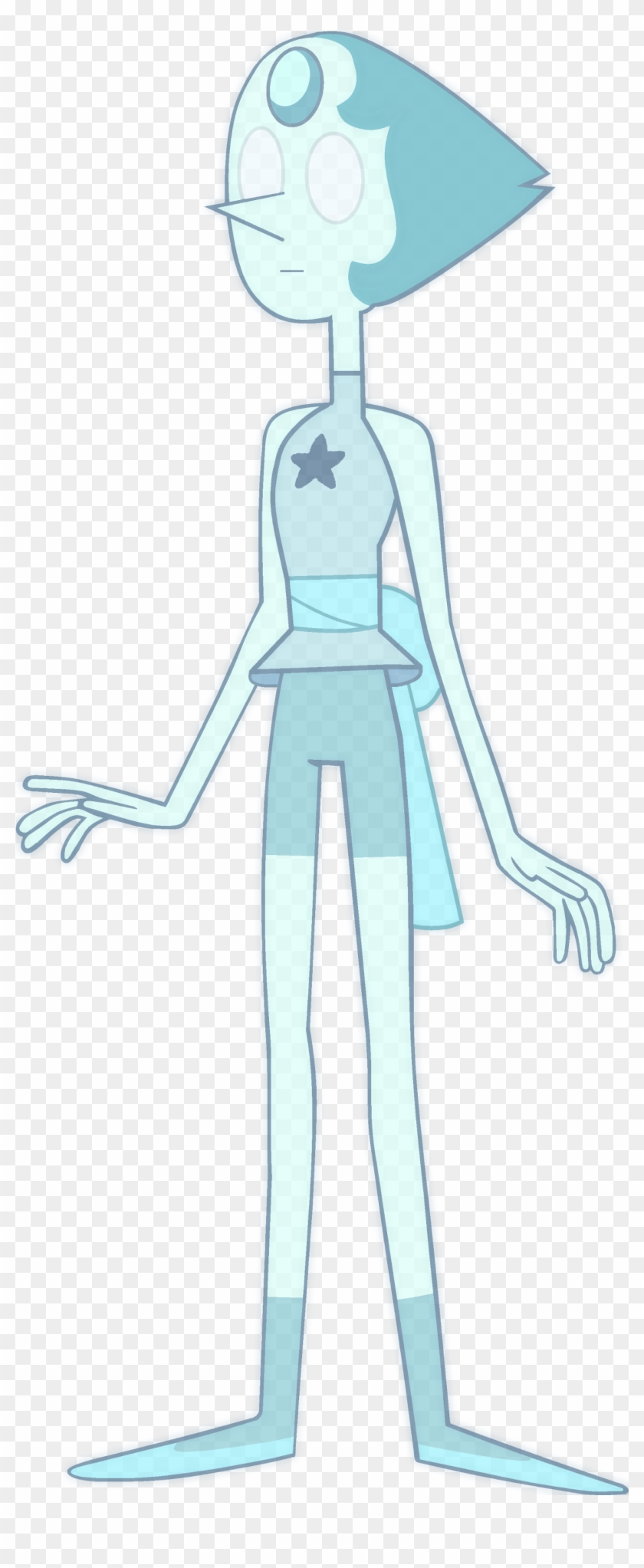 Holo-pearl - Steven Universe Holo Pearl Clipart #3158487