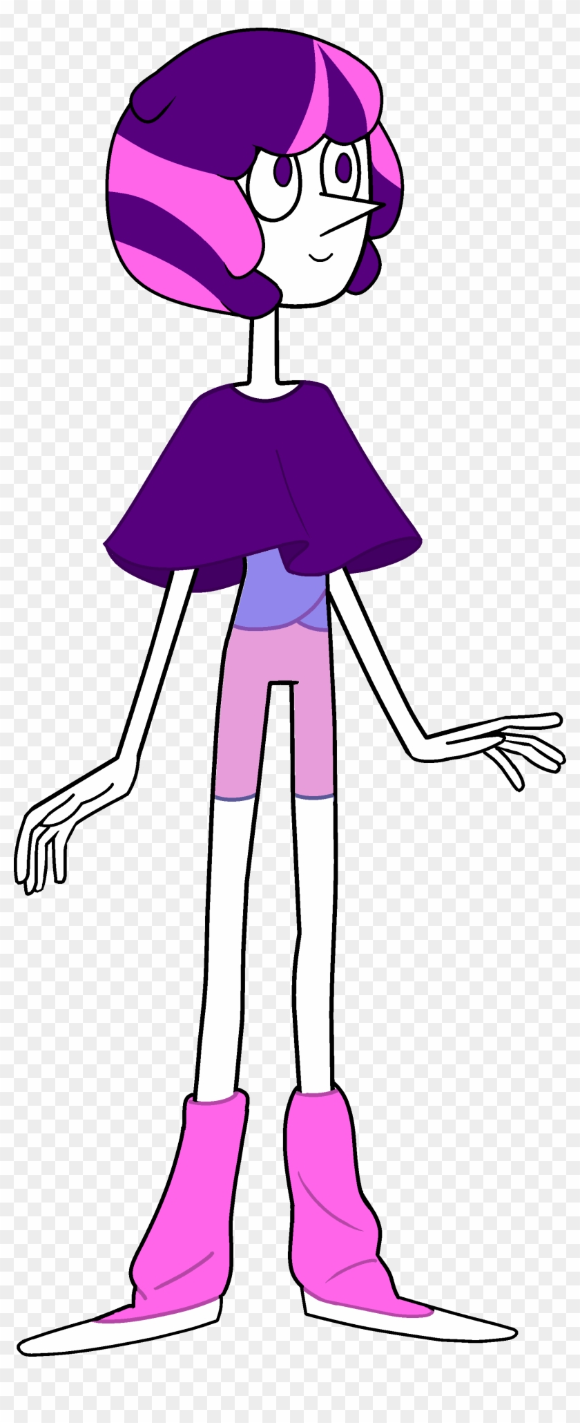Pink Pearl Steven Universe - Steven Universe Purple Pearl Clipart