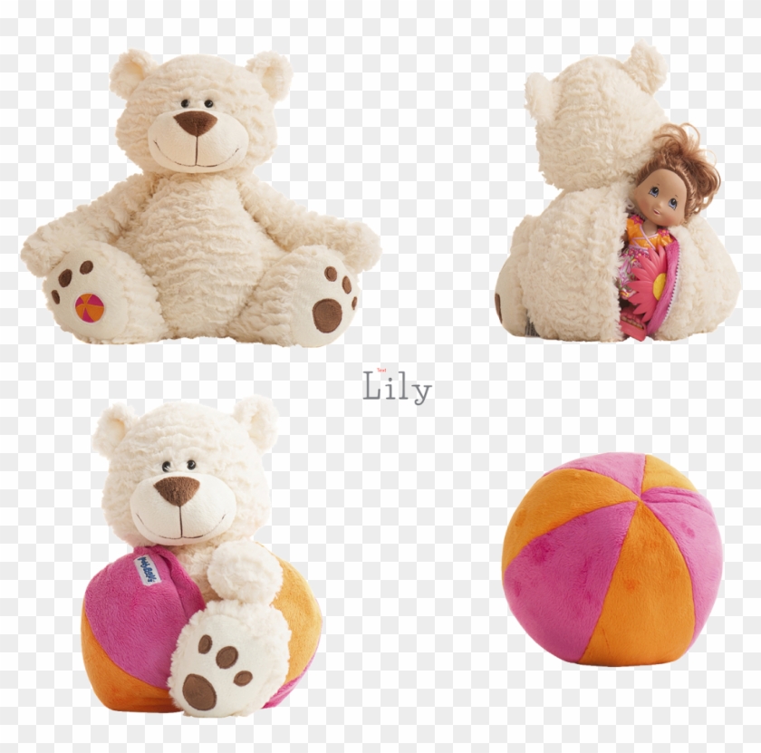 Buddy Balls Are The Super Soft 16â€ Cuddly Magical - Buddy Ball Teddy Bear Clipart #3158585