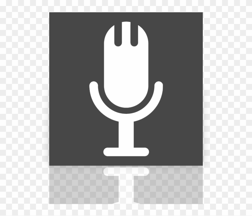 Mirror, Microphone Icon - Mikrofon Png White Clipart #3158870