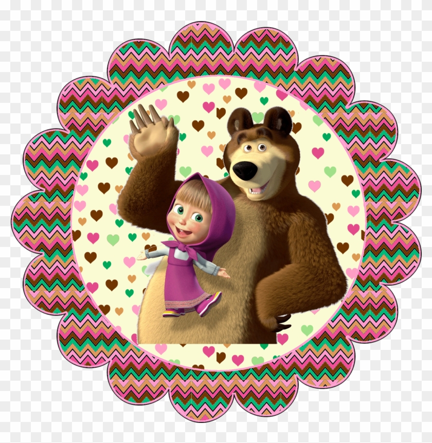 Tooper, Tag Masha E O Urso - Tag Masha E O Urso Clipart