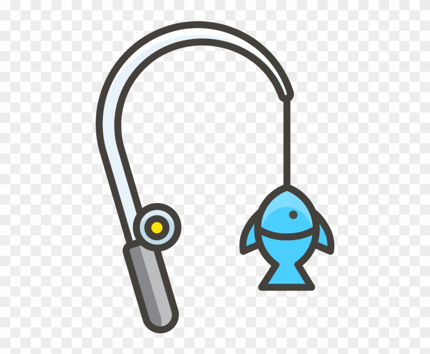 Fishing Pole Emoji Icon Clipart