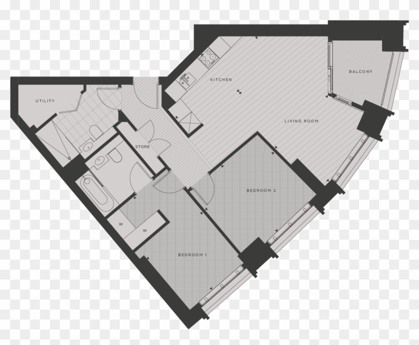 Approximate Measurements Only, They Are Not Necessarily - Floor Plan Clipart #3159599