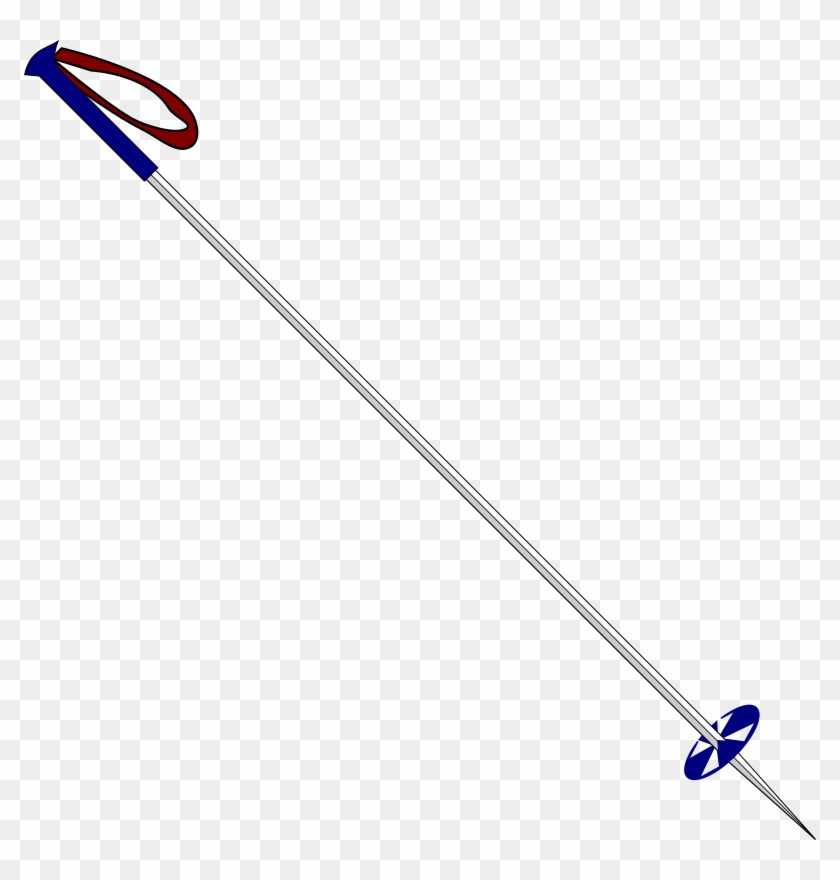 Jpg Free Library Pole Medium Image Png - Ski Pole Clipart Png Transparent Png #3159645