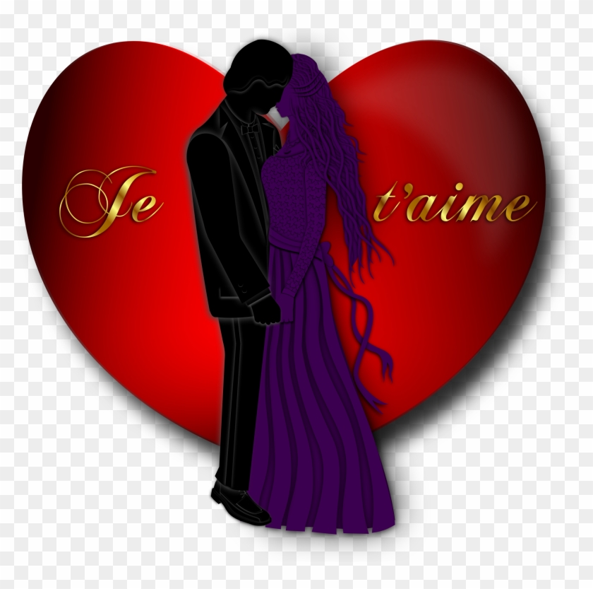 This Free Icons Png Design Of Je T'aime Valentine - Love Marriage Clipart #3159784