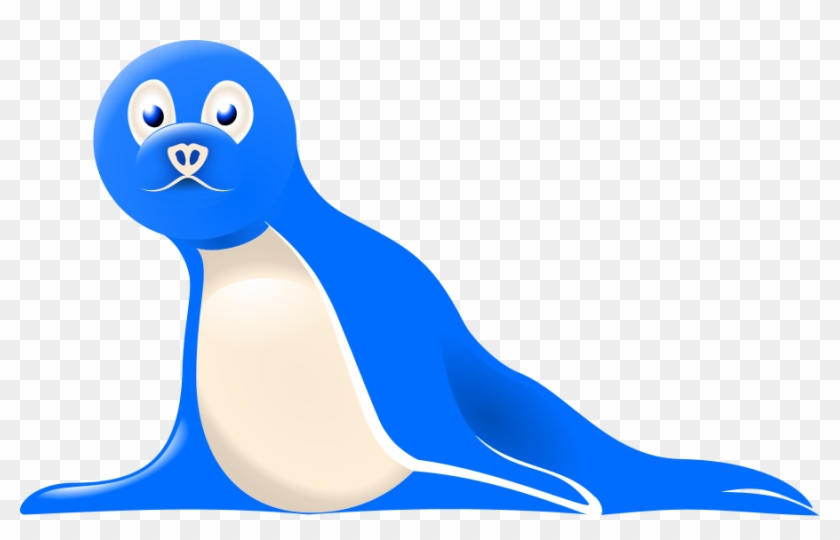 Seal Medium 600pixel Clipart, Vector Clip Art - Sea Lion Moving Animations - Png Download #3160154