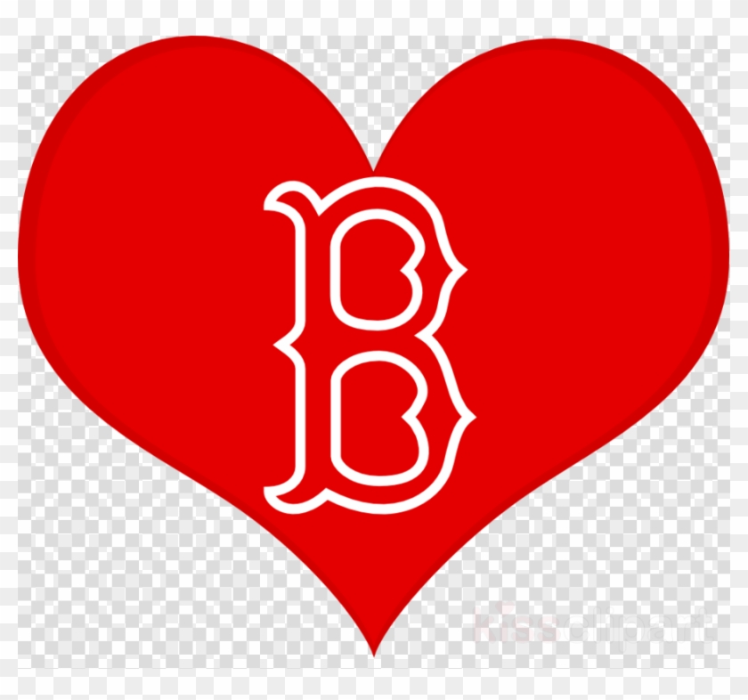 Red Sox Baseball Clip Download - God Is Love Heart - Png Download #3160395