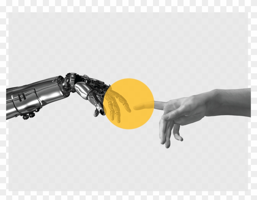 Halb Roboter Halb Mensch Clipart