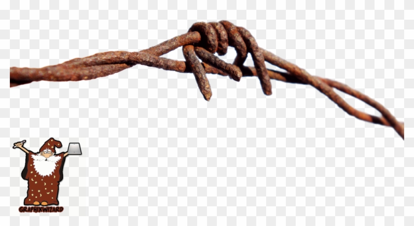 Barbed Wire - Psd Clipart