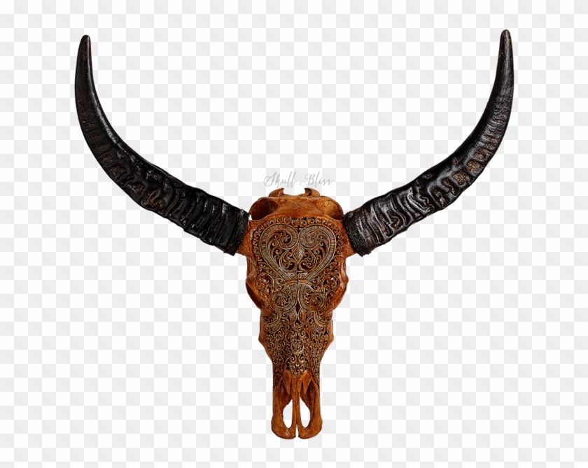 Carved Buffalo Skull , Png Download Clipart