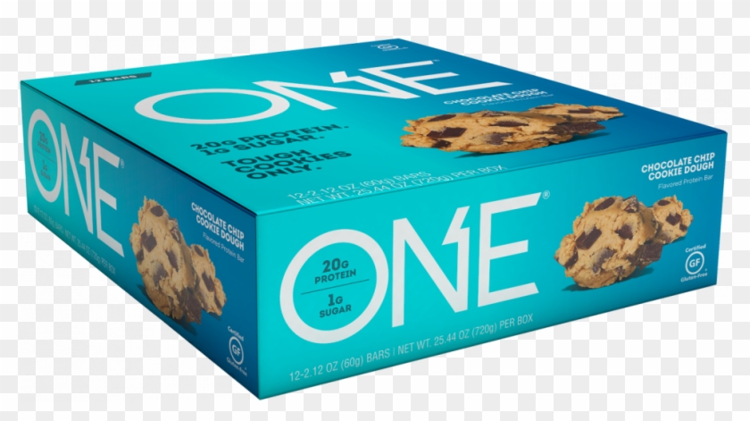 Chocolate Chip Cookie Dough Bar - One Bar White Chocolate Truffle Clipart