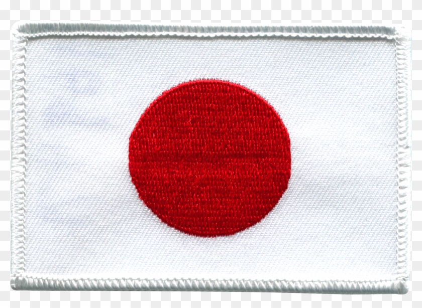 Japanese Flag Patch - Circle Clipart #3162123