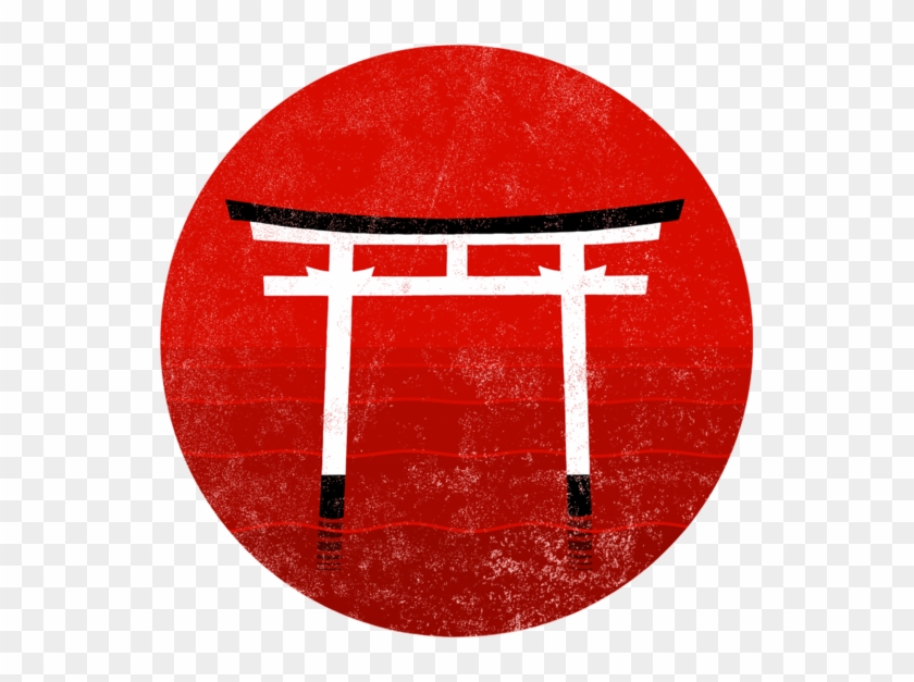 A Japanese Torii Gate Toriigate Tranh Ngh - Torii Clipart #3162178