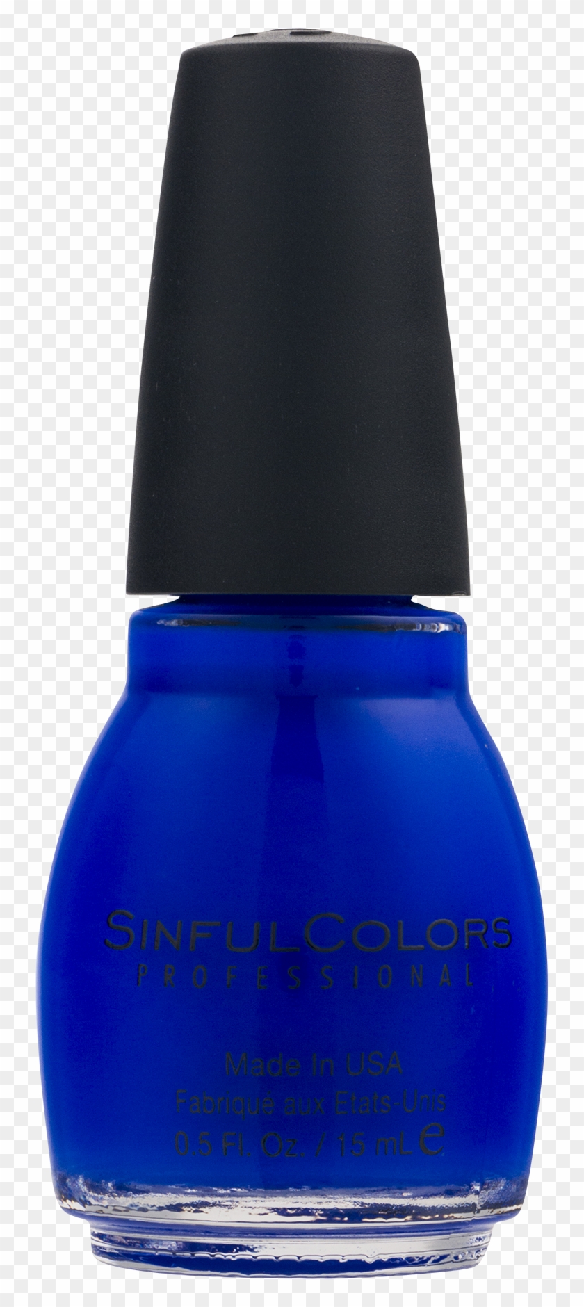 Blue Nail Polish Bottle Clipart