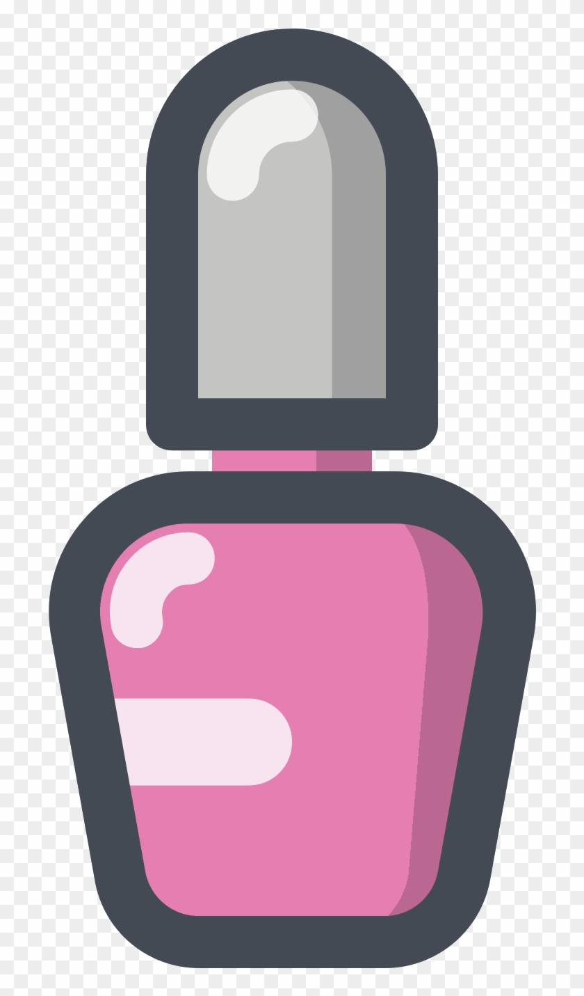 Drip Vector Nail Polish - Nail Polish Icon Png Clipart