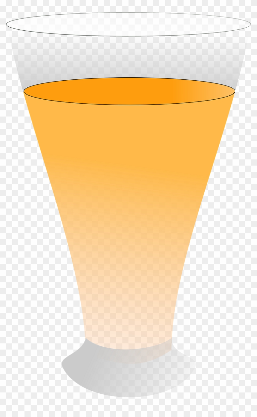 Glass Orange Juice Drink Juice Png Image - Verre Jus D Orange Png Clipart #3162630