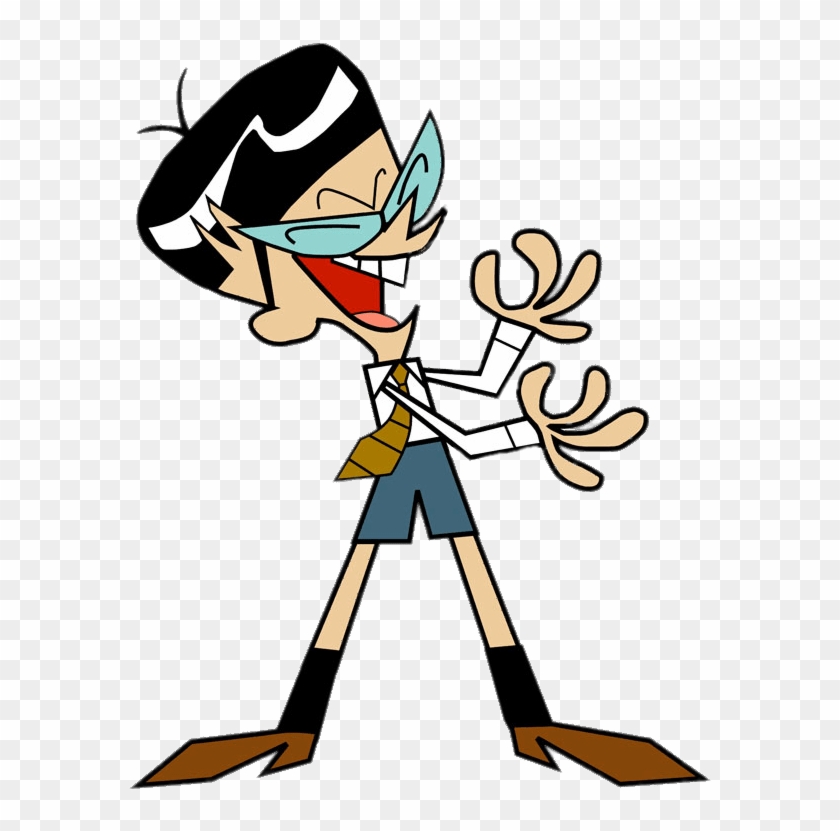 Dexter's Laboratory Character Mandark Crazy Laugh - Mandark Dexter's Laboratory Clipart