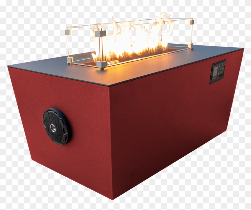 Echo Hue 24 Sound Reactive Fire Pit Desert Red - Philips Hue Clipart