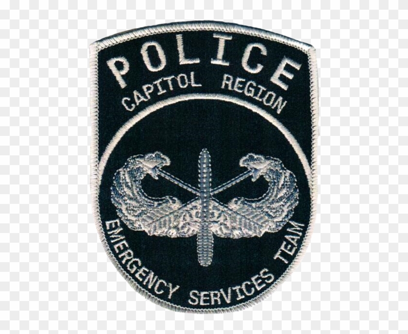Crest Patch - Crest Swat Team Ct Clipart
