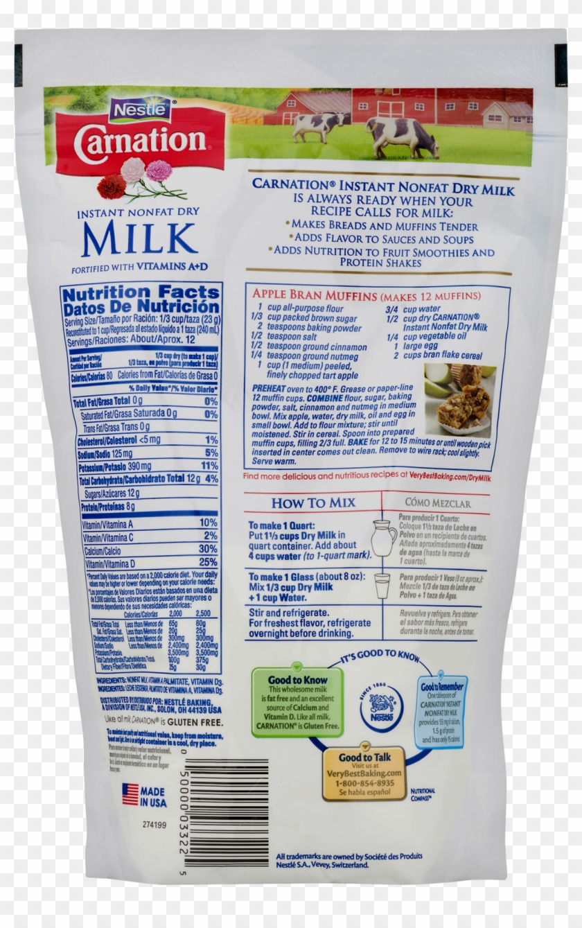 Nestle Carnation Instant Nonfat Dry Milk Clipart