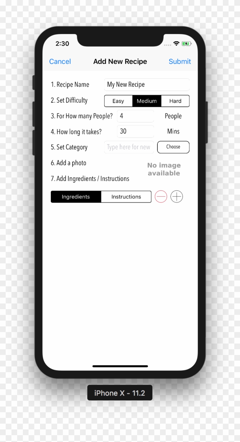 Blank Screen On An Ionic App - Template Add Product App Clipart