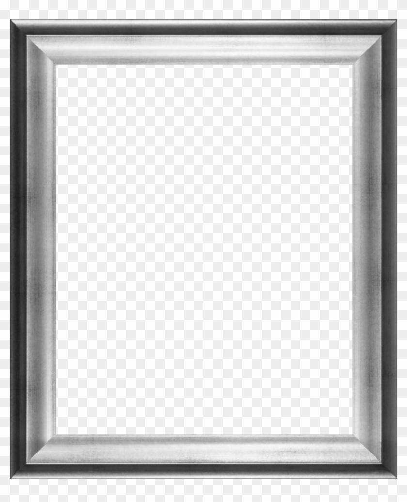 Athenian Silver Frame - Interior Design Clipart