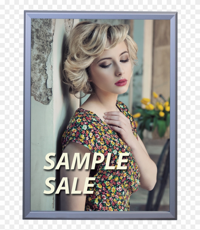 30" X 40" Aluminum Poster Frame Silver - Tumhe Online Dekh Kar Shayari Clipart