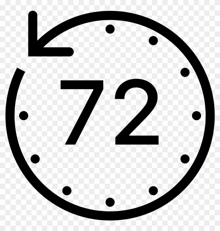 Last Hours Icon - Clock 48 Hours Icon Clipart #3164278