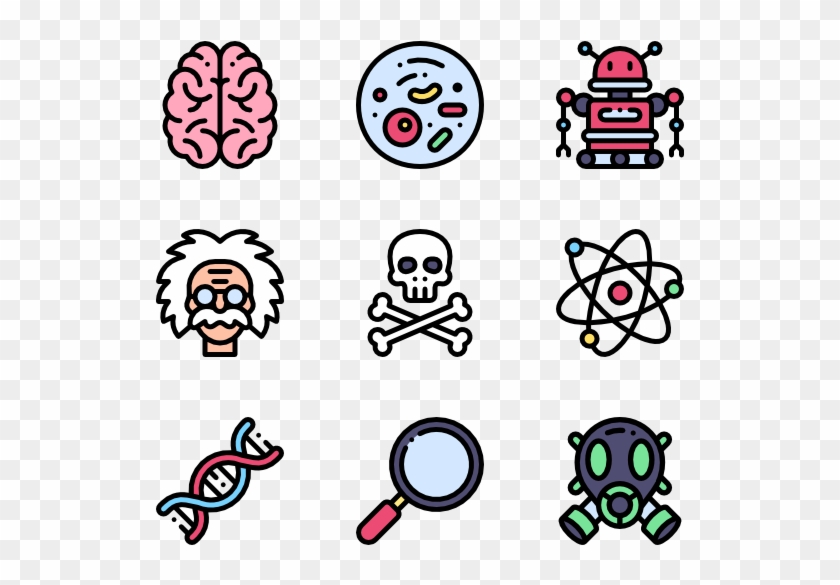 Chemistry Clip Scientist Tool - Fighters Icon - Png Download